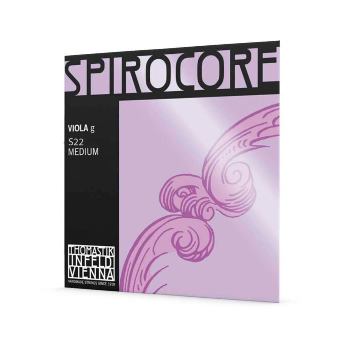 Corda para Viola de Arco Thomastik Spirocore 4ª Dó Cromo
