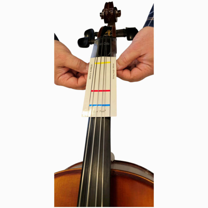 Autocolante de Aprendizagem para Escala de Violoncelo Gewa First Freet