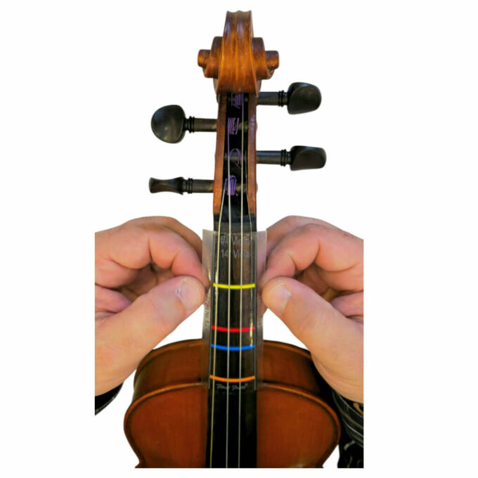 Autocolante de Aprendizagem para Escala de Violino ou Viola de Arco Gewa First Freet