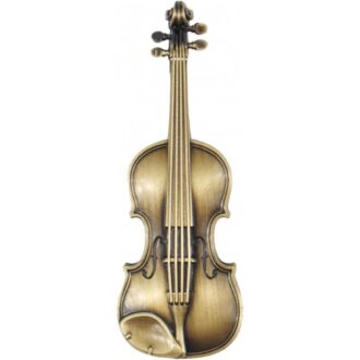 Íman Violino em Bronze